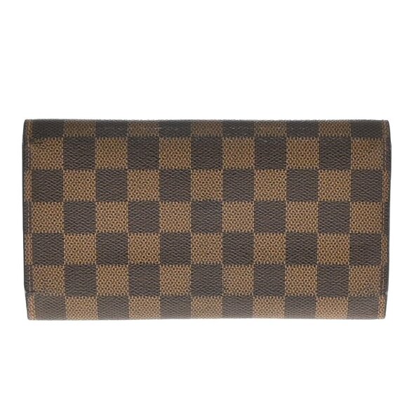 LOUIS VUITTON International Trifold Wallet Damier Leather Brown N61215 - Picture 13 of 16